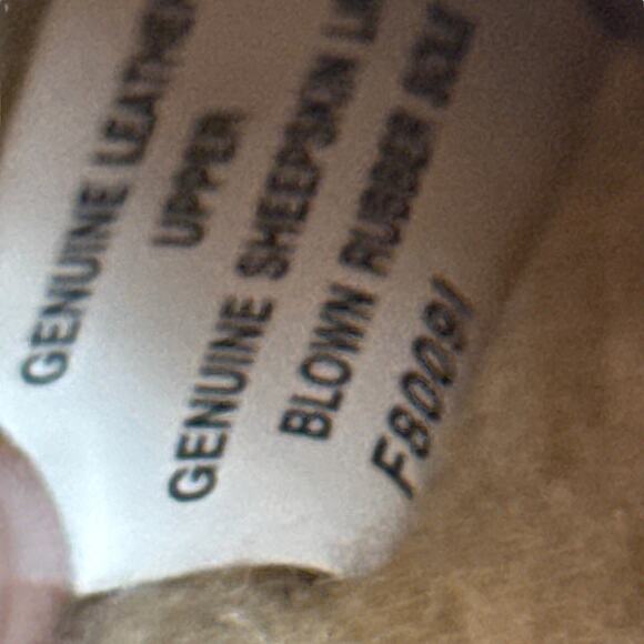 Ugg Bailey Button II Womens Brown Sherpa Wool Lined Winter Boots Sheepskin sz 6 - Picture 15 of 16